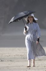 NIGELA LAWSON atr Karekare Beach in Auckland 03/28/2018