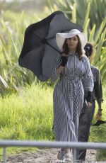 NIGELA LAWSON atr Karekare Beach in Auckland 03/28/2018