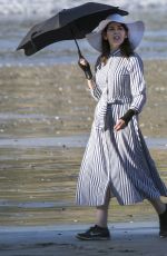 NIGELLA LAWSON Out at a Beach in Auckland 03/21/2018