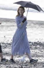 NIGELLA LAWSON Out at a Beach in Auckland 03/21/2018