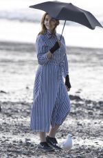 NIGELLA LAWSON Out at a Beach in Auckland 03/21/2018