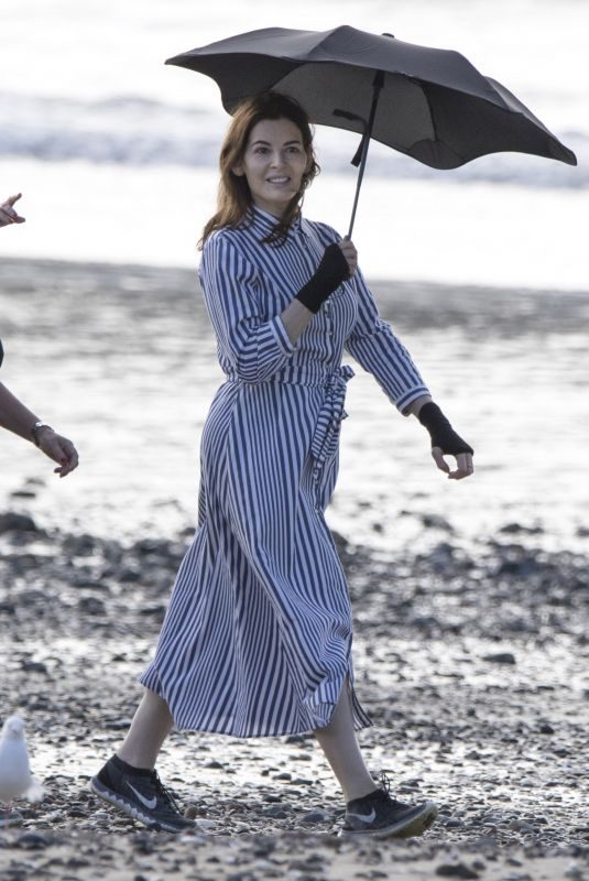 NIGELLA LAWSON Out at a Beach in Auckland 03/21/2018