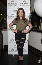 NIKKI SANDERSON at Juvanet Launch at Living Room in Manchester 02/28/2018