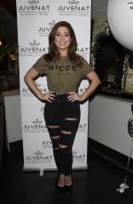 NIKKI SANDERSON at Juvanet Launch at Living Room in Manchester 02/28/2018