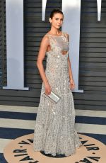 NINA DOBREV at 2018 Vanity Fair Oscar Party in Beverly Hills 03/04/2018