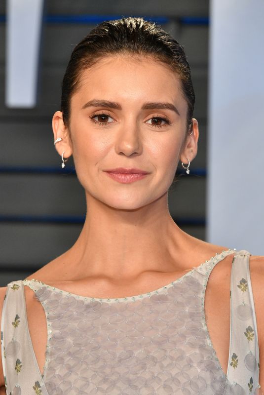 NINA DOBREV at 2018 Vanity Fair Oscar Party in Beverly Hills 03/04/2018