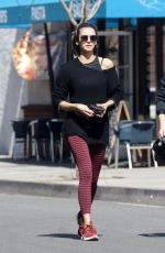 NINA DOBREV Leaves a Dance Class in Los Angeles 03/07/2018