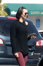 NINA DOBREV Leaves a Dance Class in Los Angeles 03/07/2018