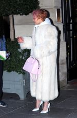NOOMI RAPACE Leaves Her Hotel in Paris 03/03/2018
