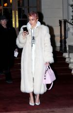 NOOMI RAPACE Leaves Her Hotel in Paris 03/03/2018
