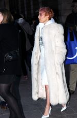 NOOMI RAPACE Leaves Her Hotel in Paris 03/03/2018