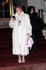 NOOMI RAPACE Leaves Her Hotel in Paris 03/03/2018