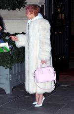 NOOMI RAPACE Leaves Her Hotel in Paris 03/03/2018