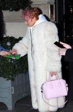 NOOMI RAPACE Leaves Her Hotel in Paris 03/03/2018