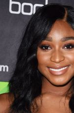 NORMANI KORDEI at Boohoo Hosts The Zendaya Edit Block Party in Los Angeles 03/21/2018