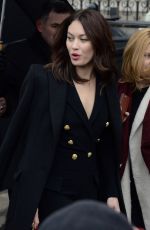 OLGA KURYLENKO at Balmain Fashion Show at Paris Fashion Week 03/02/2018
