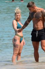 OLIVIA BUCKLAND and Alex Bowen on Vacation in Barbados 03/19/2018