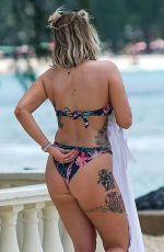 OLIVIA BUCKLAND in Bikini at a Beach in Barbados 03/13/2018