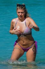 OLIVIA BUCKLAND in Bikini at a Beach in Barbados 03/14/2018