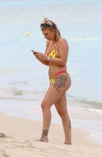 OLIVIA BUCKLAND in Bikini at a Beach in Barbados 03/15/2018