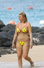 OLIVIA BUCKLAND in Bikini at a Beach in Barbados 03/15/2018