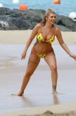 OLIVIA BUCKLAND in Bikini at a Beach in Barbados 03/15/2018