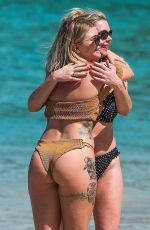 OLIVIA BUCKLAND in Bikini on the Beach in Barbados 03/16/2018