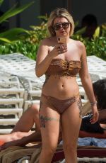 OLIVIA BUCKLAND in Bikini on the Beach in Barbados 03/16/2018