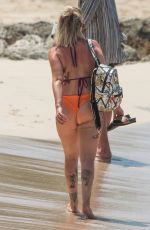 OLIVIA BUCKLAND in Bikini on the Beach in Barbados 03/18/2018