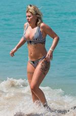 OLIVIA BUCKLAND in Bikini on Vacation in Barbados 03/17/2017