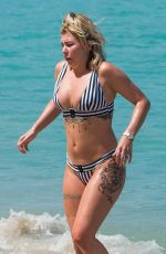 OLIVIA BUCKLAND in Bikini on Vacation in Barbados 03/17/2017