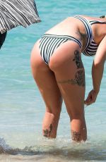 OLIVIA BUCKLAND in Bikini on Vacation in Barbados 03/17/2017