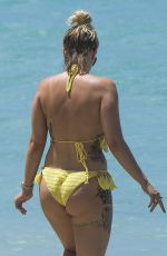 OLIVIA BUCKLAND in Bikini on Vacation in Barbados 03/20/2018