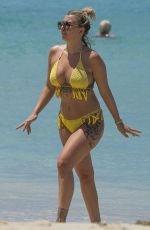 OLIVIA BUCKLAND in Bikini on Vacation in Barbados 03/20/2018