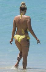 OLIVIA BUCKLAND in Bikini on Vacation in Barbados 03/20/2018