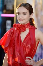 OLIVIA COOKE at Ready Player One Premiere in Los Angeles 03/26/2018