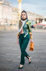 OLIVIA CULPO Out at Paris Fashion Week 03/03/2018
