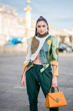 OLIVIA CULPO Out at Paris Fashion Week 03/03/2018