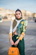 OLIVIA CULPO Out at Paris Fashion Week 03/03/2018