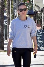 OLIVIA WILDE Heading to a Gym in Los Angeles 03/06/2018