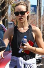 OLIVIA WILDE Heading to a Gym in Los Angeles 03/06/2018
