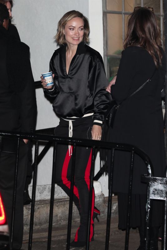 OLIVIA WILDE Leaves Chateau Marmont in West Hollywood 03/04/2018
