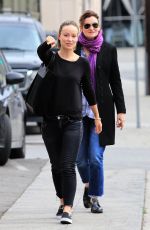 OLIVIA WILDE Out for Lunch in Los Angeles 03/07/2081