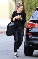 OLIVIA WILDE Out for Lunch in Los Angeles 03/07/2081