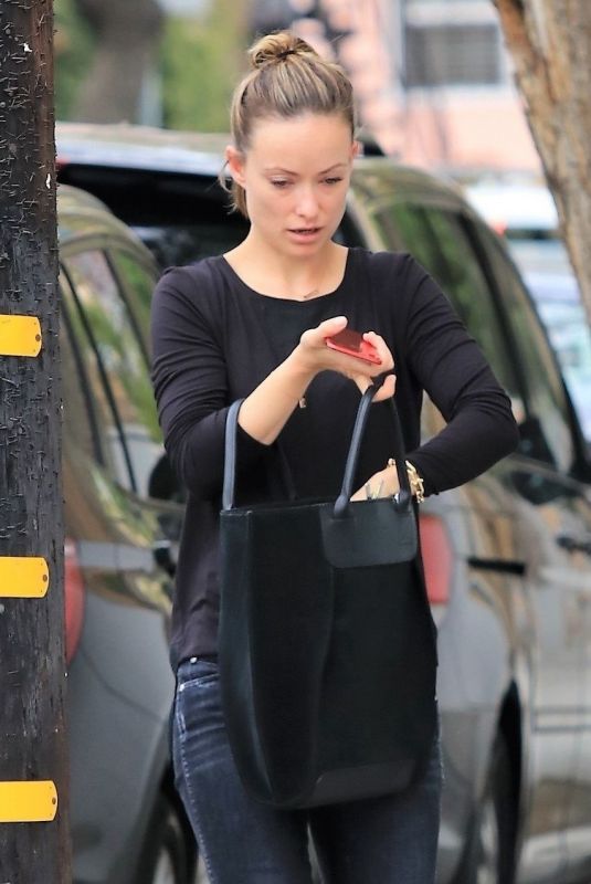 OLIVIA WILDE Out for Lunch in Los Angeles 03/07/2081