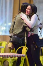 OLYMPIA VALANCE Out for Dinner in Hollywood 03/15/2018