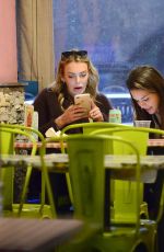 OLYMPIA VALANCE Out for Dinner in Hollywood 03/15/2018
