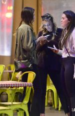 OLYMPIA VALANCE Out for Dinner in Hollywood 03/15/2018