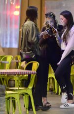 OLYMPIA VALANCE Out for Dinner in Hollywood 03/15/2018
