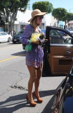 PARIS and NICKY HILTON Out on Robertson Blvd in West Hollywood 03/17/2018